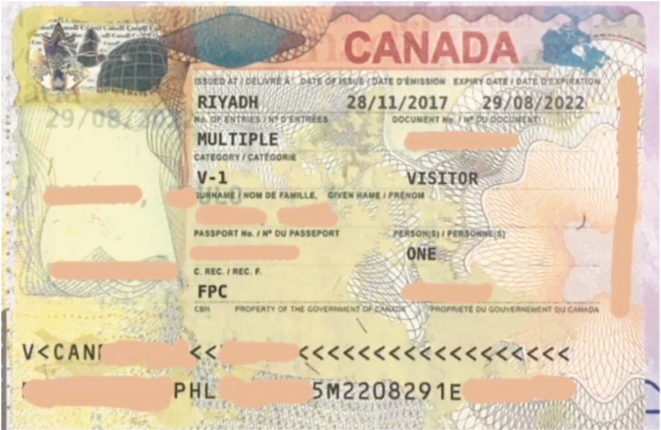 Canada visit visa